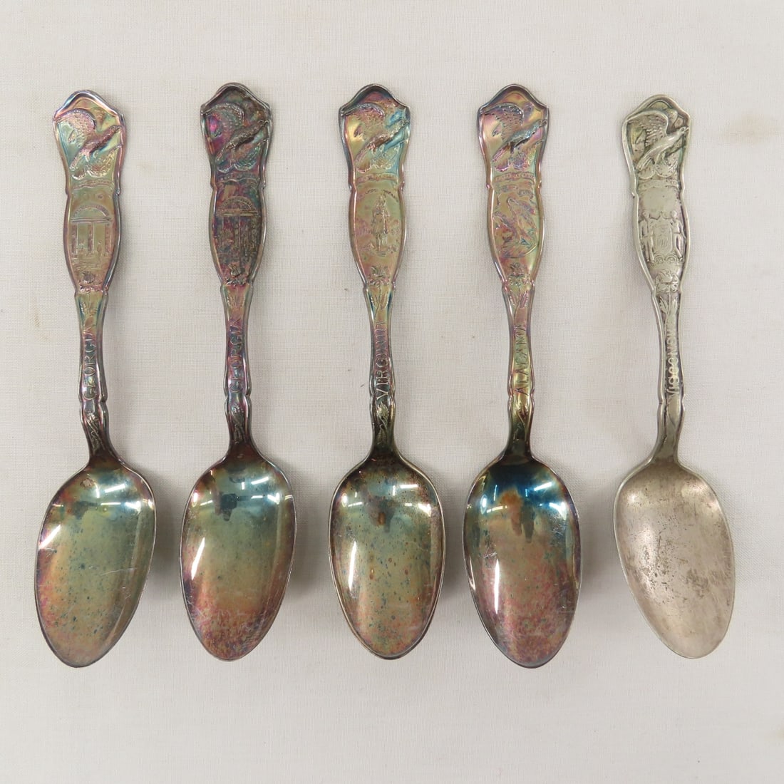 Presidential, State and Other Silverplate Pieces - 2
