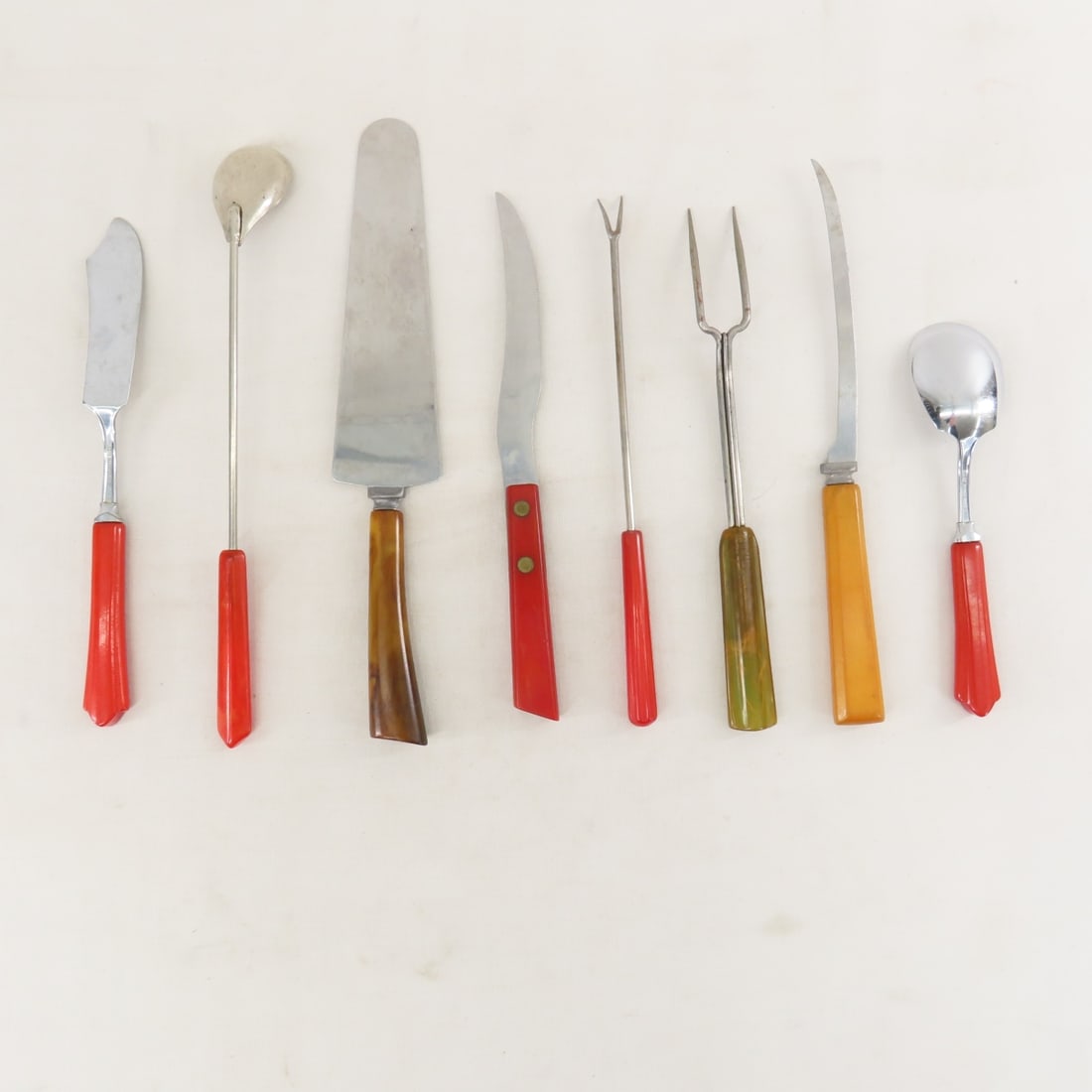 Bakelite Handled Flatware & Serving Utensils - 2