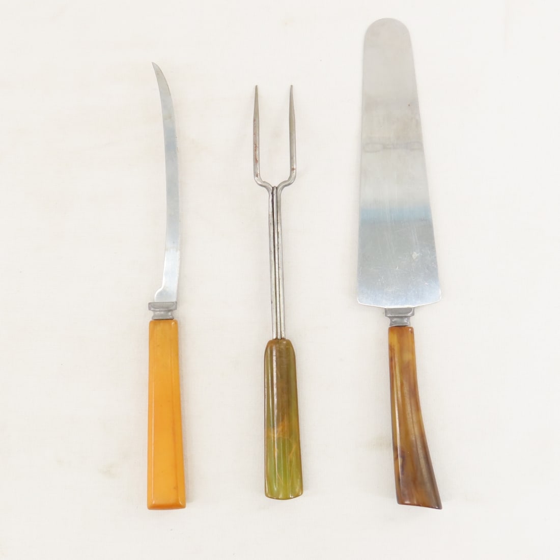Bakelite Handled Flatware & Serving Utensils - 4