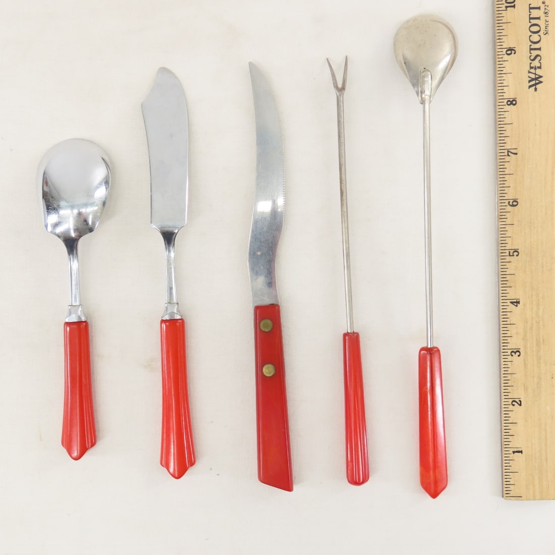 Bakelite Handled Flatware & Serving Utensils - 9
