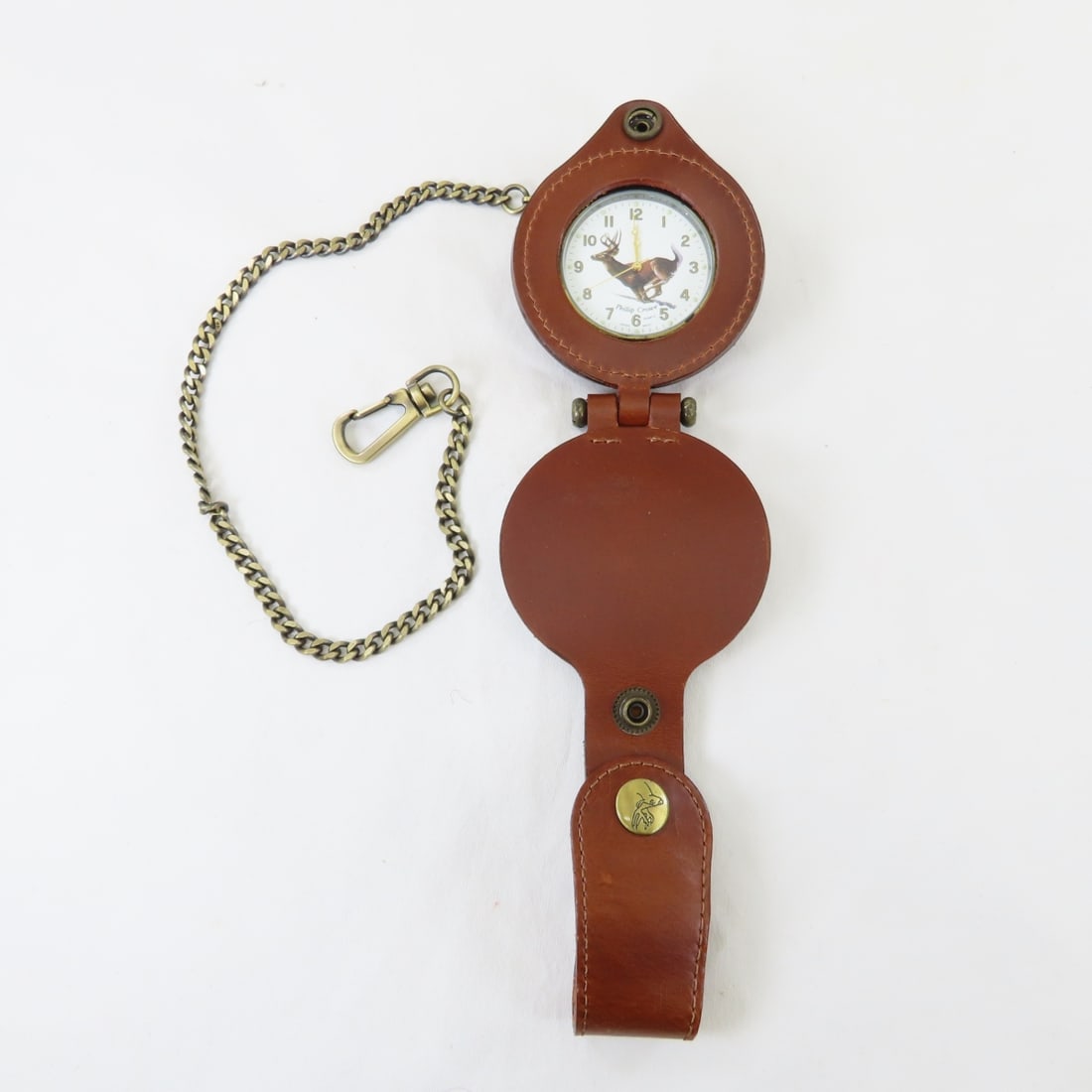 3 Quartz Pocket Watches- need batteries - 2
