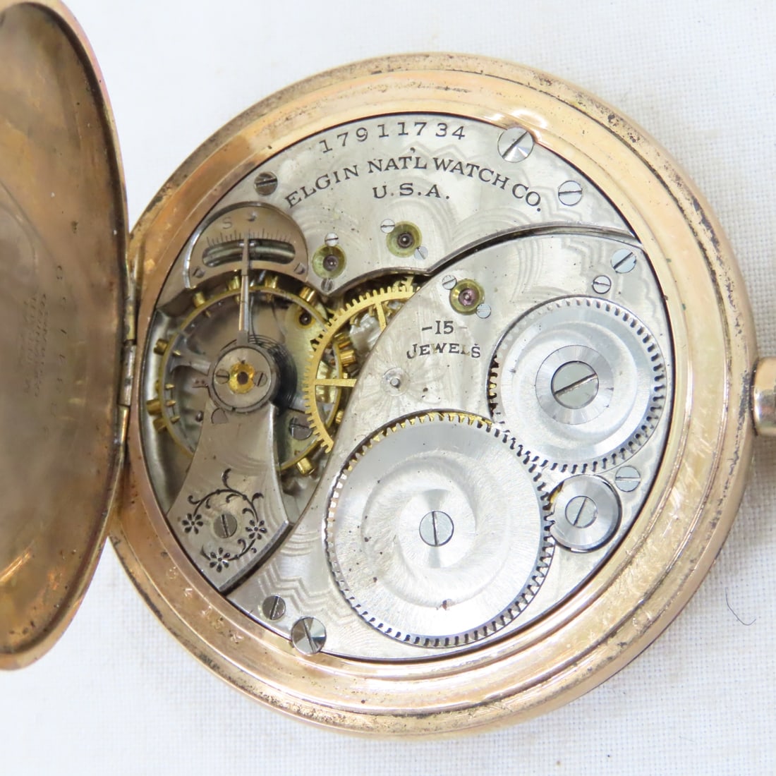 3 Elgin Pocket Watches for Parts or Repair - 15