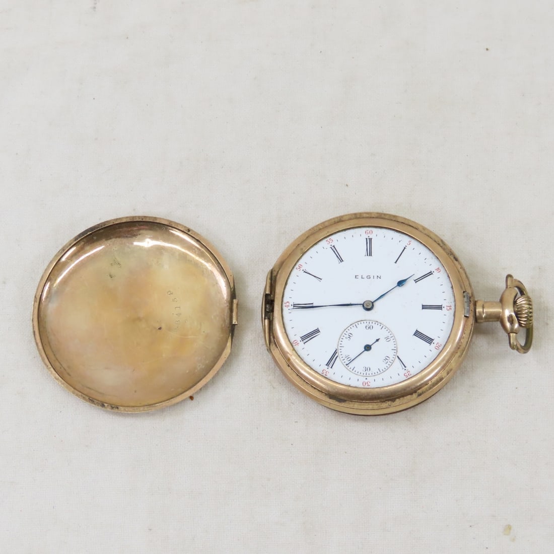3 Elgin Pocket Watches for Parts or Repair - 9