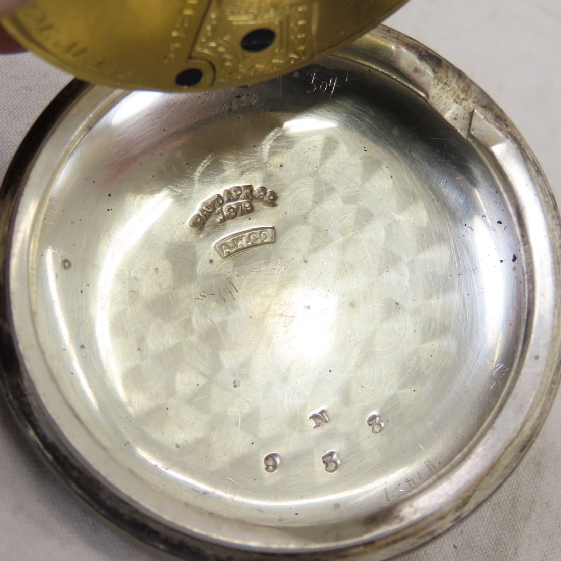 1883 Waltham Wm. Ellery Grade Pocket Watch - 10