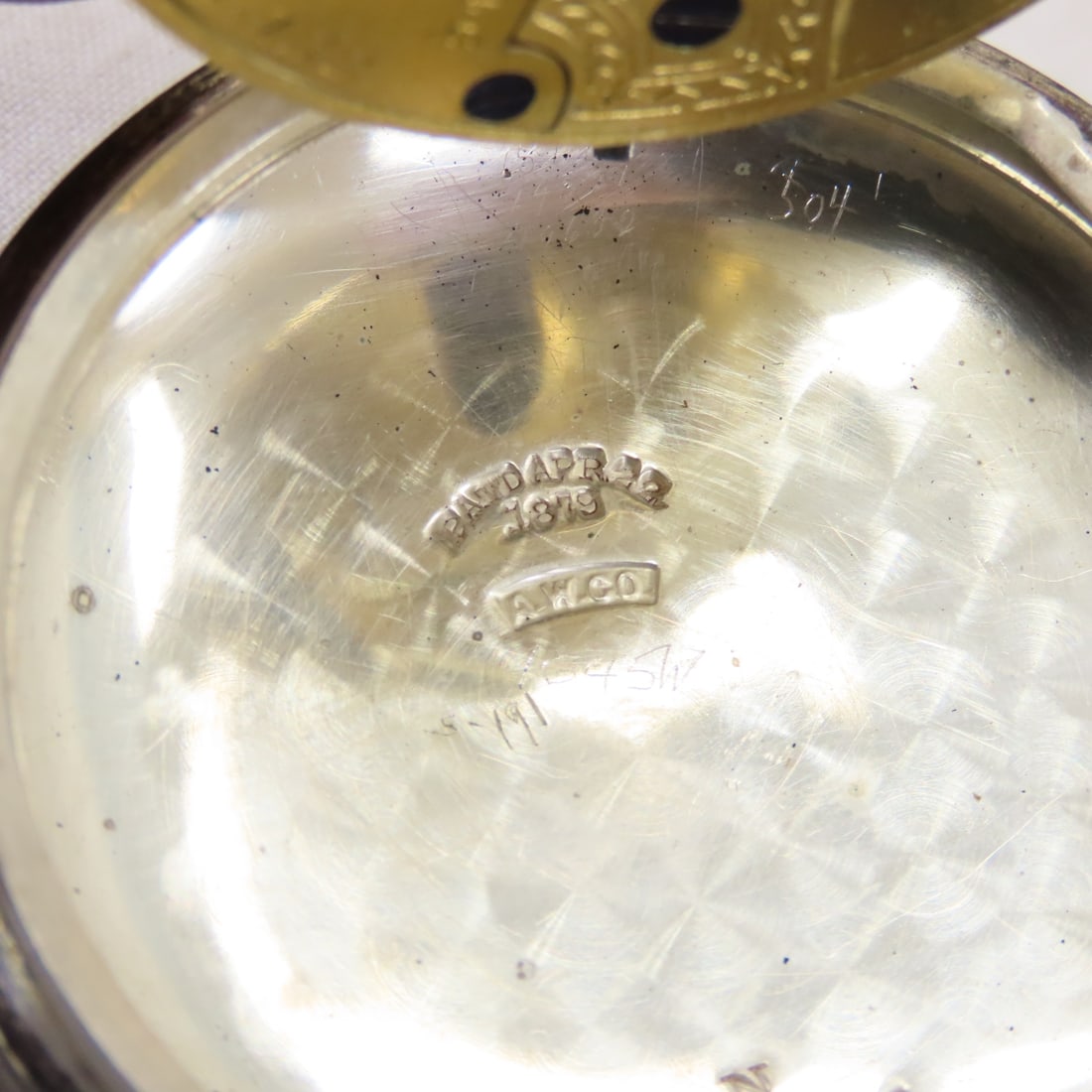 1883 Waltham Wm. Ellery Grade Pocket Watch - 11