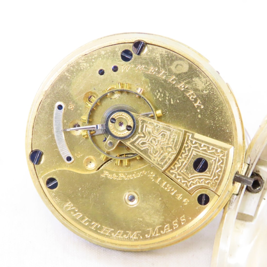 1883 Waltham Wm. Ellery Grade Pocket Watch - 12