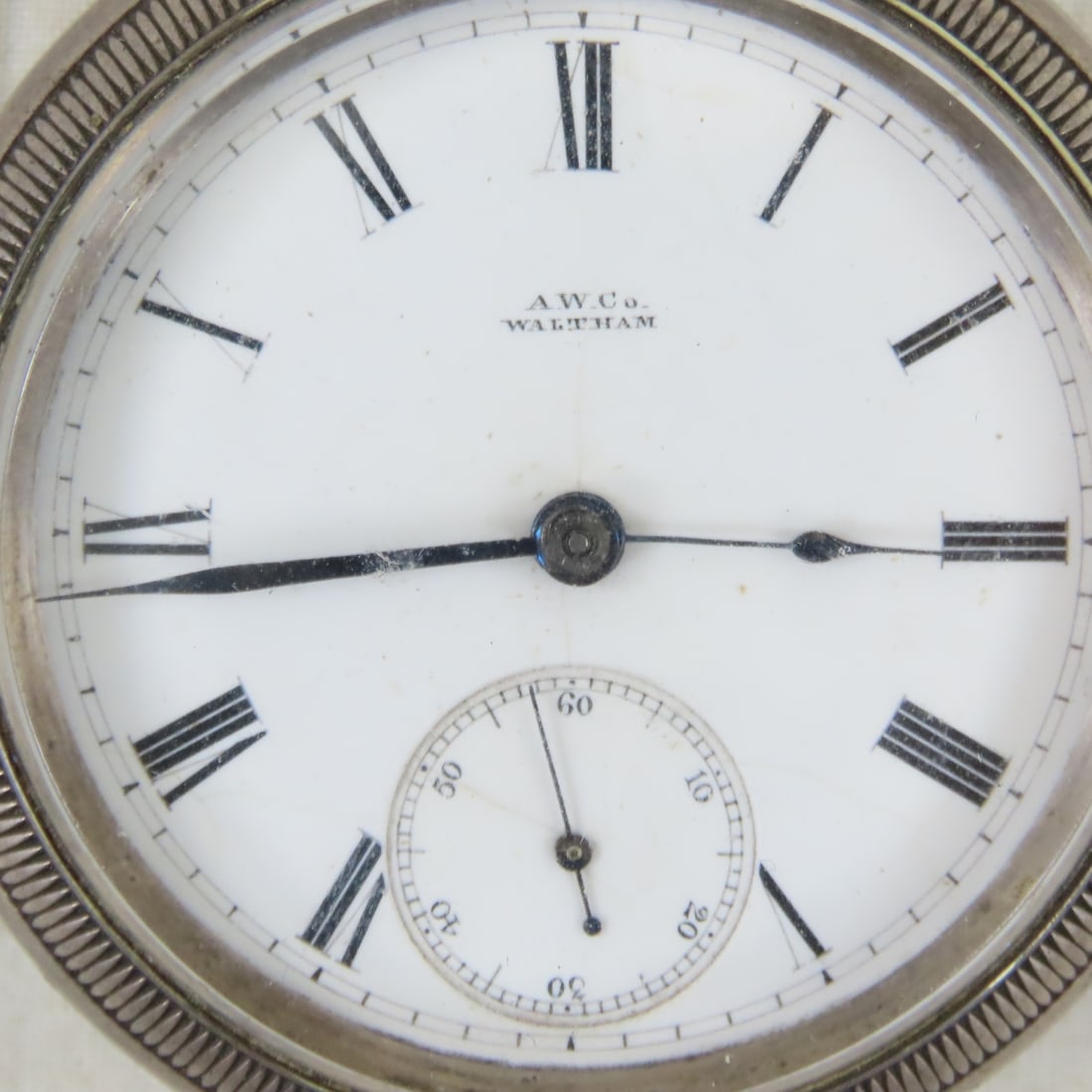 1883 Waltham Wm. Ellery Grade Pocket Watch - 2