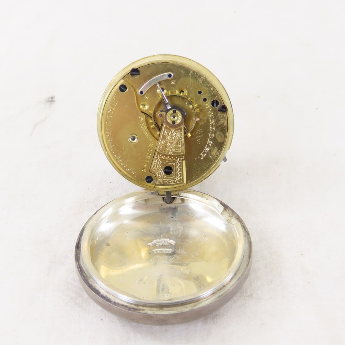 1883 Waltham Wm. Ellery Grade Pocket Watch - 6