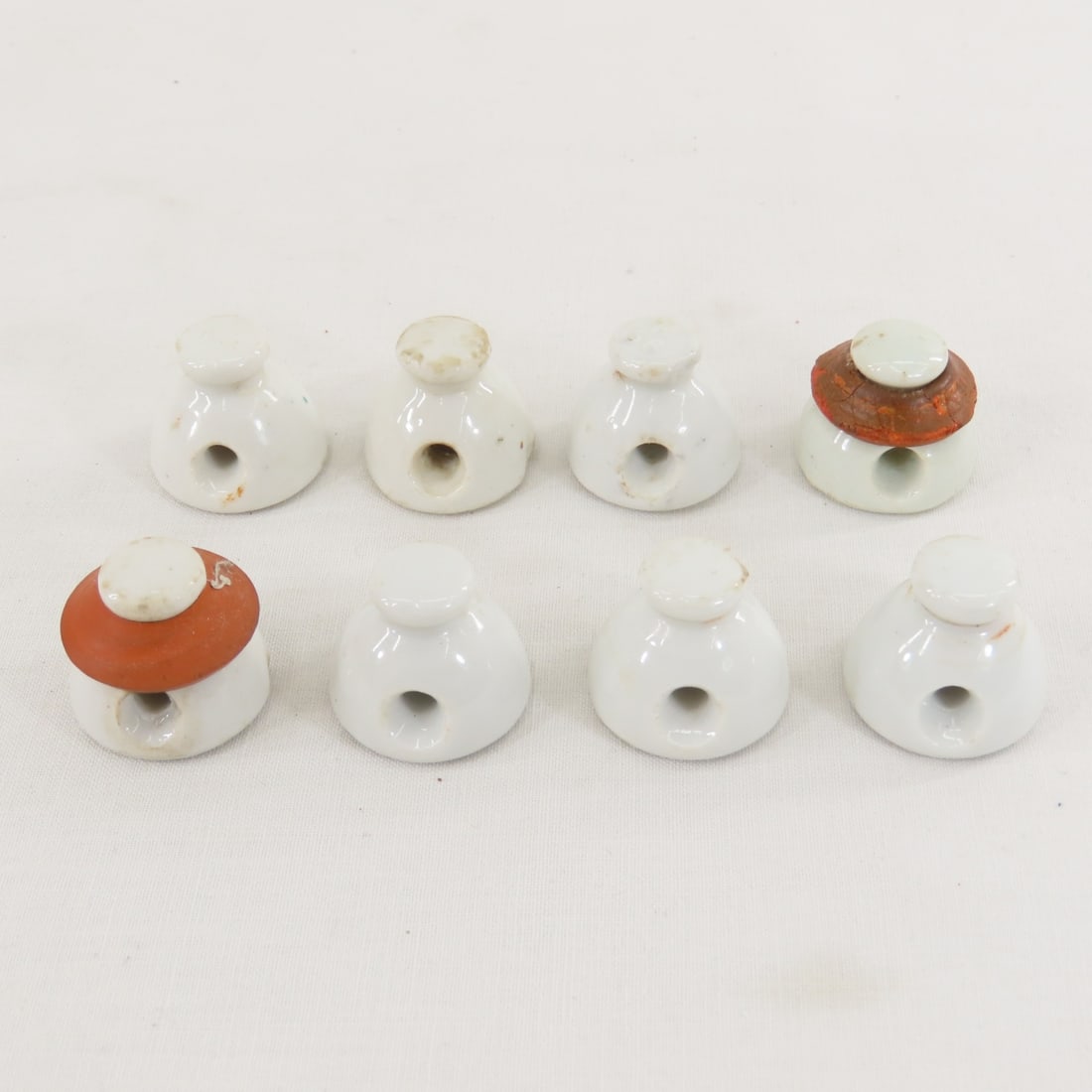 22 Porcelain Beer Bottle Caps & Schlitz Match Safe - 16