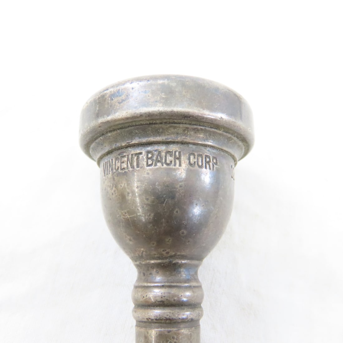 3 Vintage Trombone Mouthpieces, Bach 11C & 12C - 2