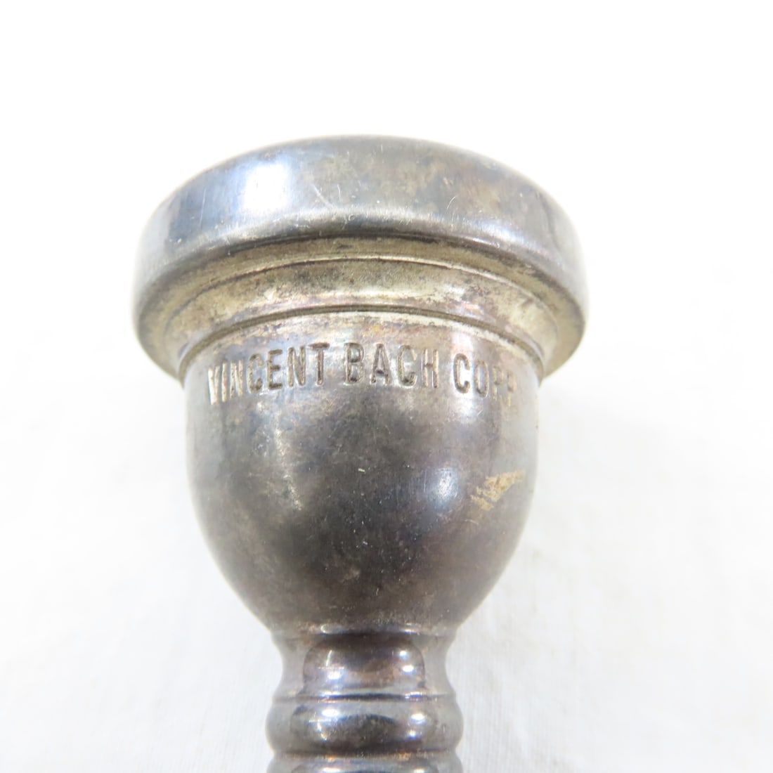 3 Vintage Trombone Mouthpieces, Bach 11C & 12C - 4