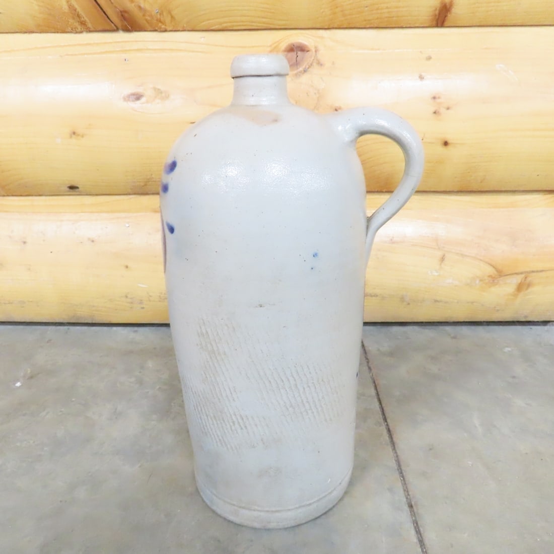 2 Vintage German Salt-Glazed Stoneware Jugs - 5