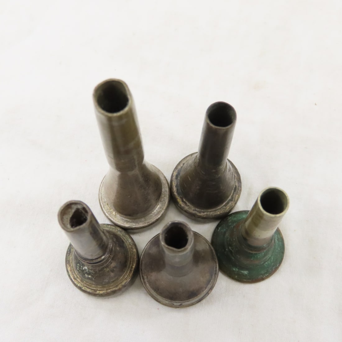 5 Vintage Trumpet Mouthpieces Old's 3, Bach 9C - 9