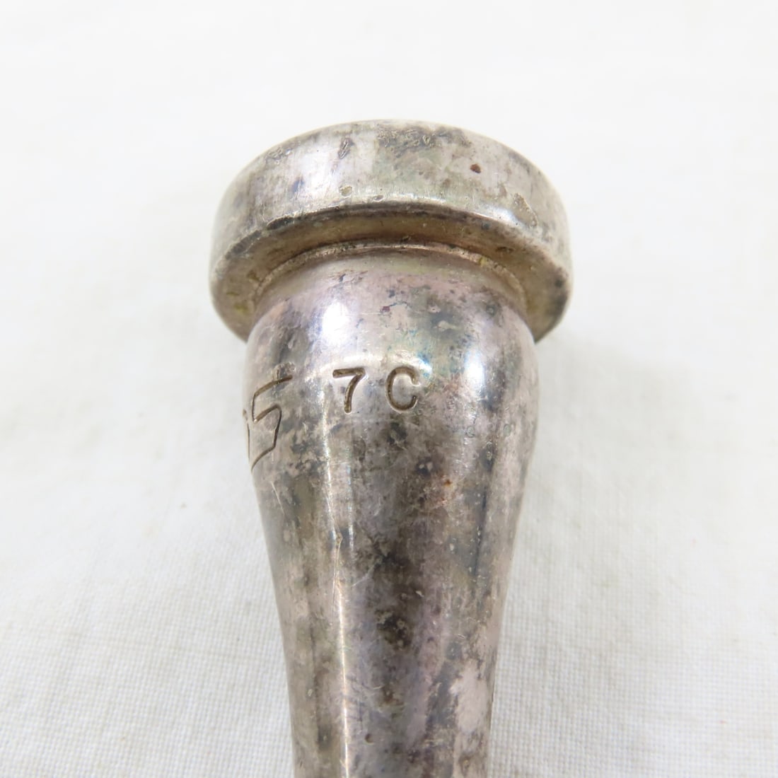 5 vintage Trumpet Mouthpieces Old's 7C, Bach 7C - 3