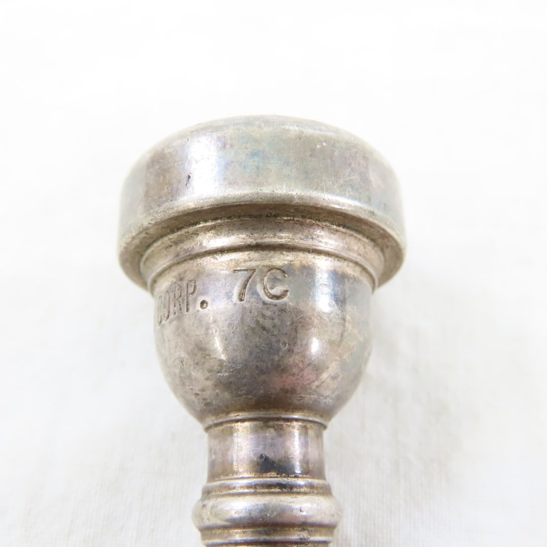 5 vintage Trumpet Mouthpieces Old's 7C, Bach 7C - 6