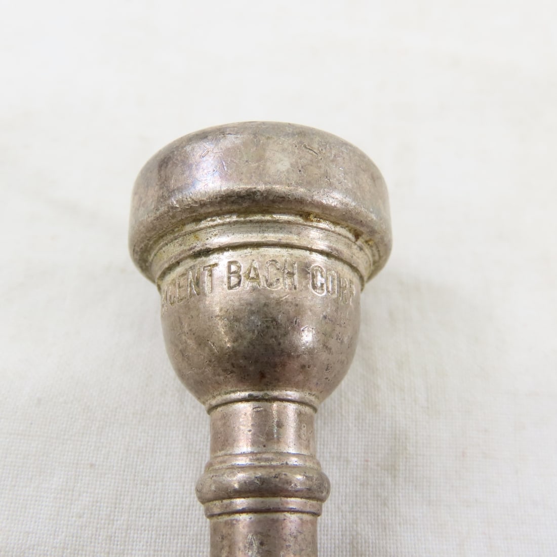 5 vintage Trumpet Mouthpieces Old's 7C, Bach 7C - 7