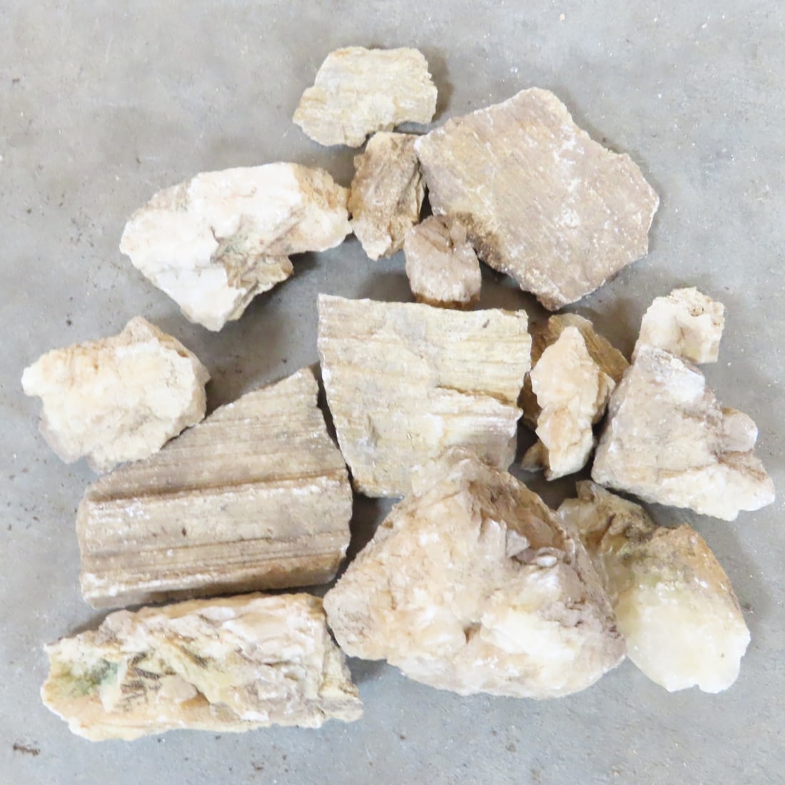 15 lbs of Rock- some Quartz, Calcite & Other - 11