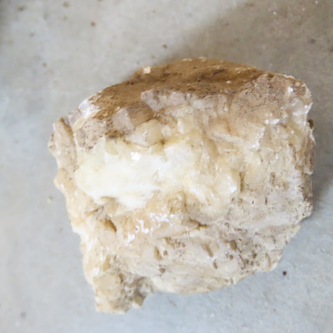 15 lbs of Rock- some Quartz, Calcite & Other - 7
