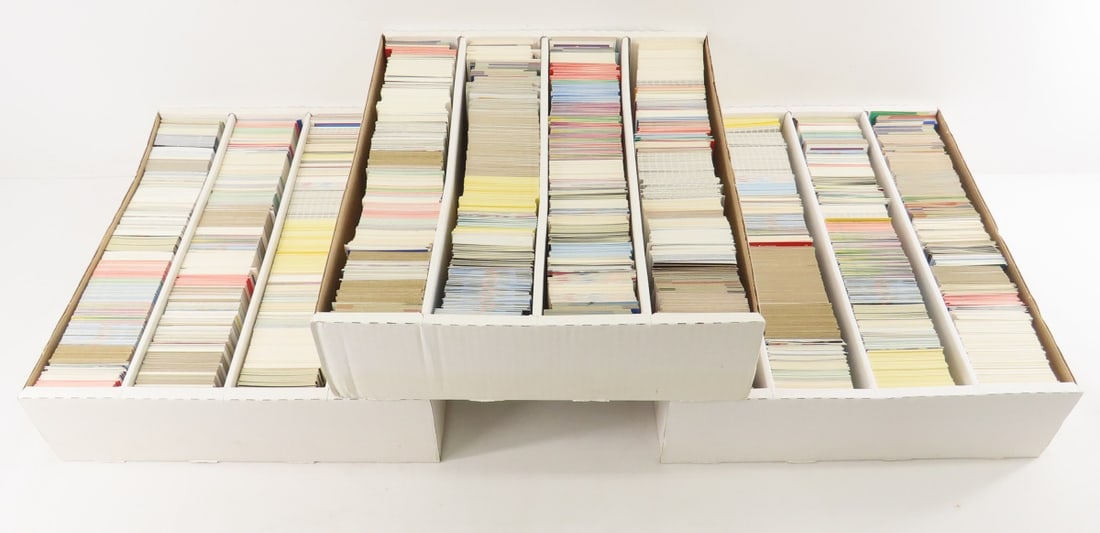 1980-90's Cubs, Expos & Angels Baseball Cards: 1980-90's Cubs, Expos & Angels Baseball Cards - Approx 9,000 cards- 3 Monster Boxes. 1 box is all Angels, 1 box is all Expos and Other Box is all Cubs. Most are 1980-90's and Topps, Donruss, & Fleer. 