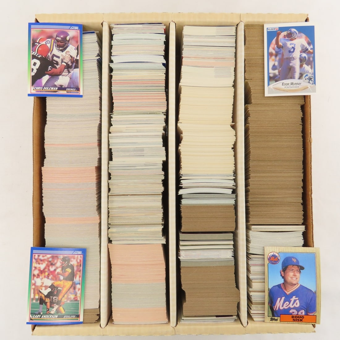 1980-90's Baseball, Football & Basketball Cards - 4