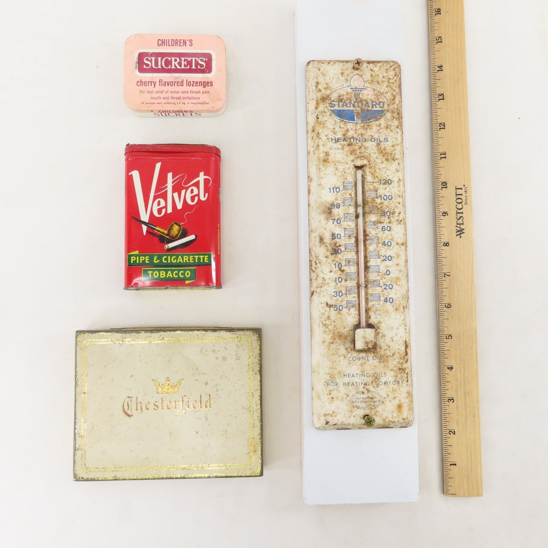 Antique Barrel, Thermometer & Collectibles - 2