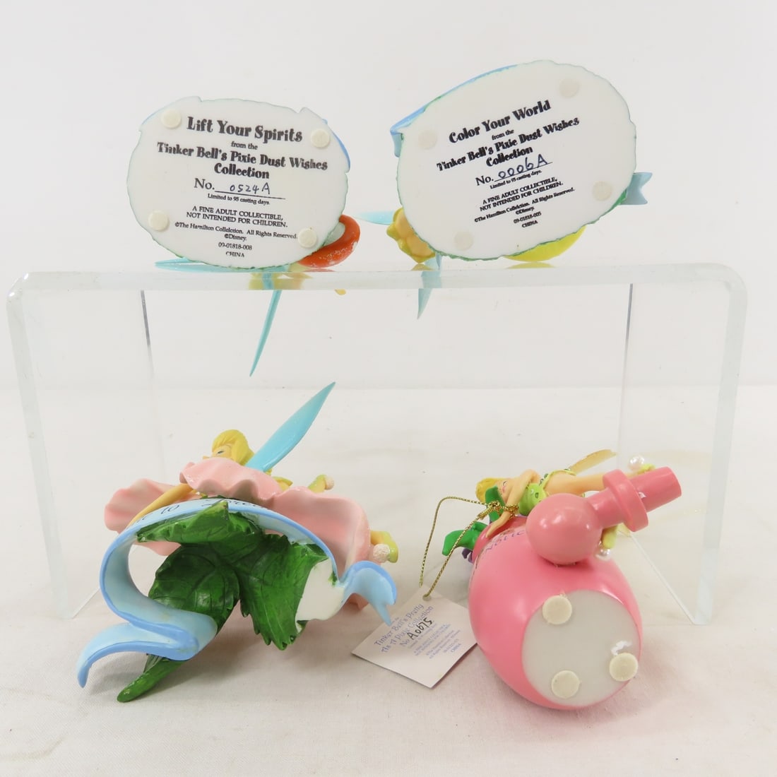 18 The Hamilton Collection Tinker Bell Figures - 4