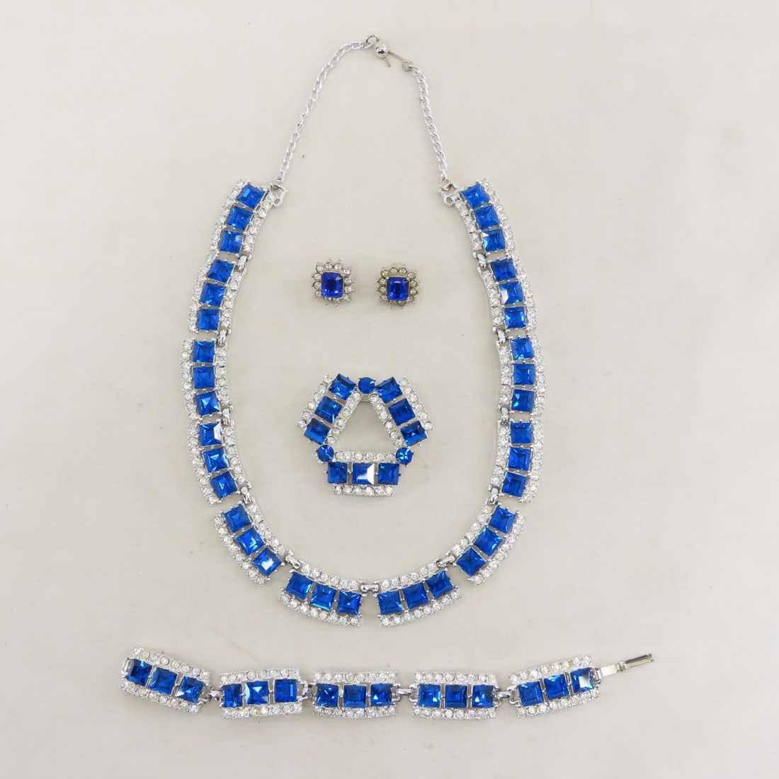 Vintage Faceted Glass Bead & Modern Jewelry - 10