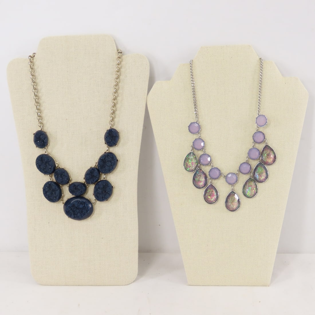Vintage Faceted Glass Bead & Modern Jewelry - 2