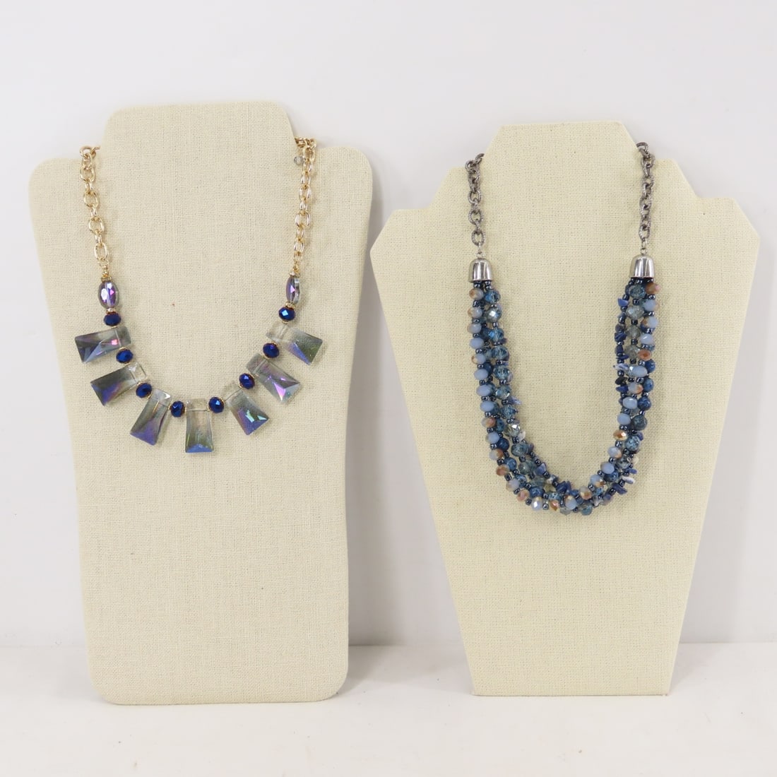 Vintage Faceted Glass Bead & Modern Jewelry - 3