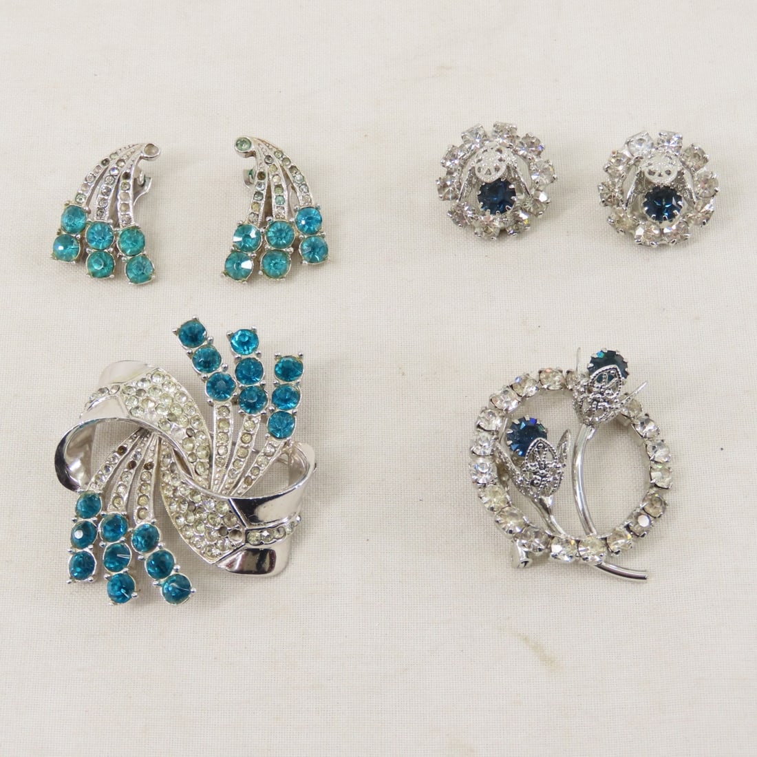 Vintage Faceted Glass Bead & Modern Jewelry - 6