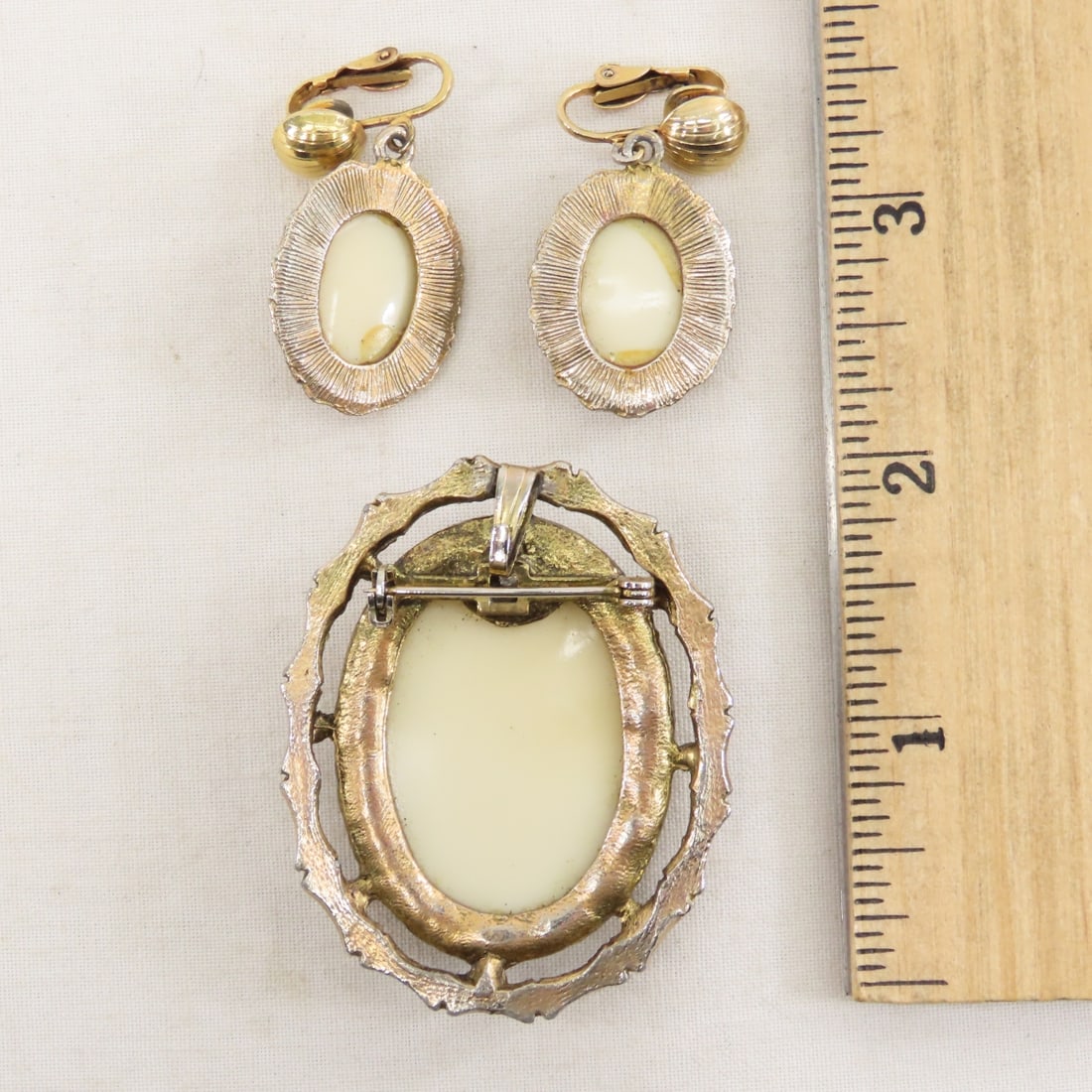 Vintage Cameo Style Pendants and Necklaces - 20
