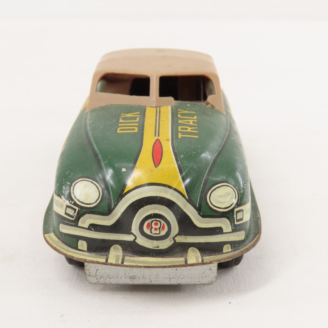 MARX Dick Tracy Tin Litho Friction Squad Car No 1 - 8