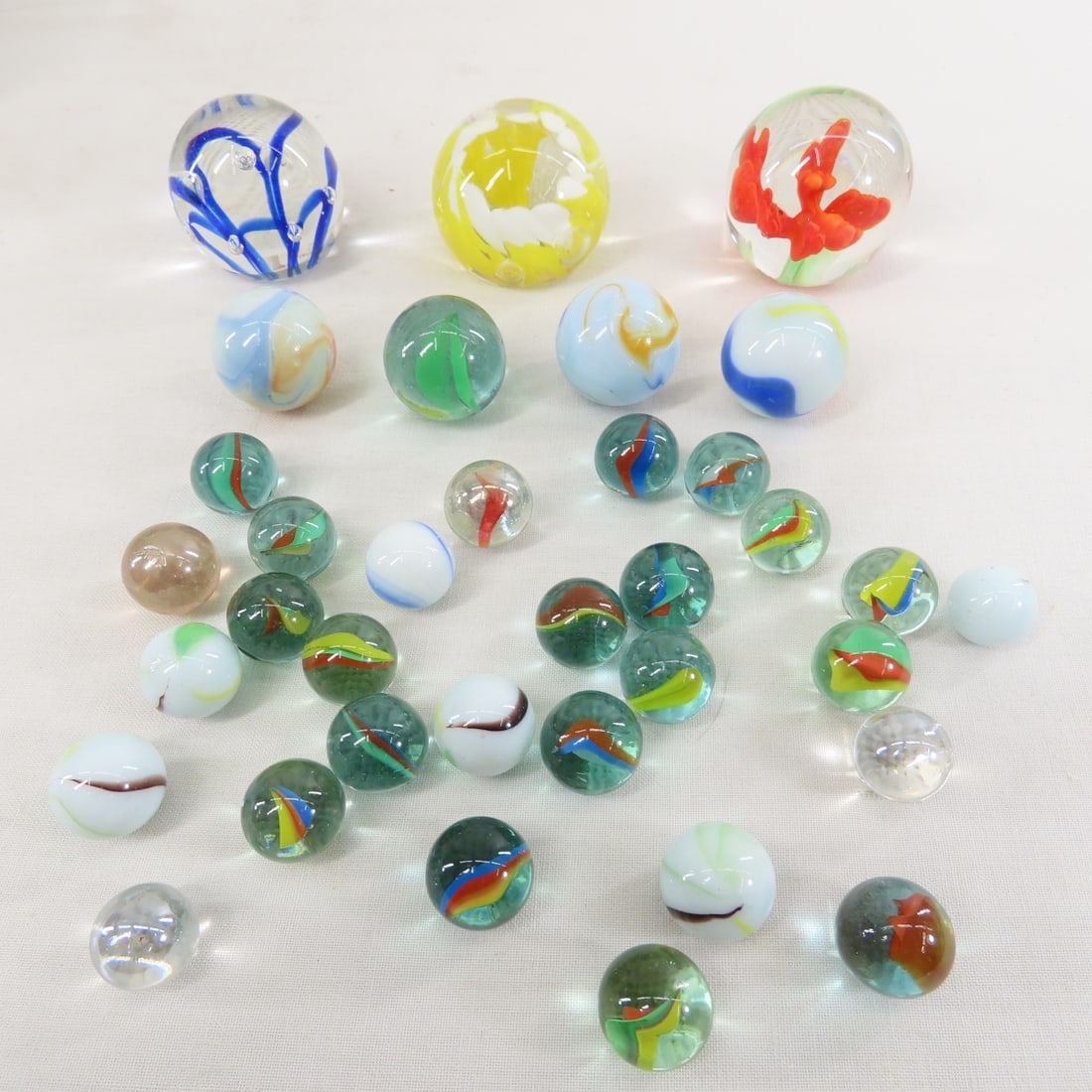 Collection of Small Toys, Wind-up, Marbles & More - 2