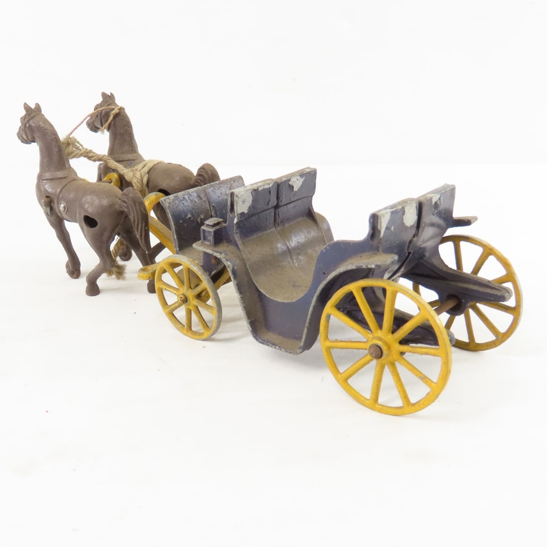 Stanley Toys Cast Metal Horse & Carriage - 4