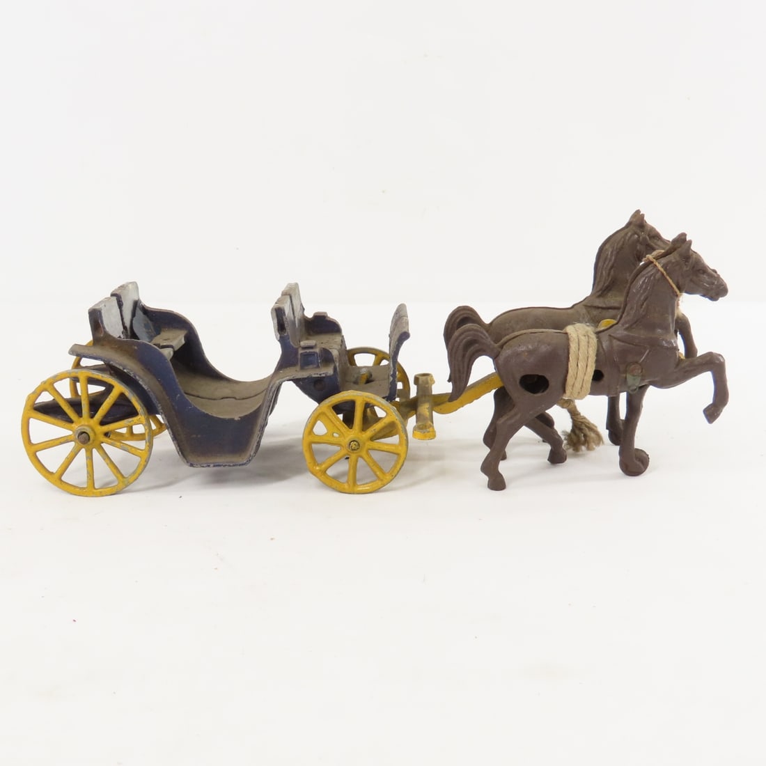 Stanley Toys Cast Metal Horse & Carriage - 7
