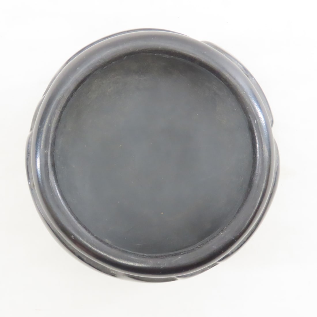 Margaret Tafoya Carved Pottery Blackware Bowl - 5
