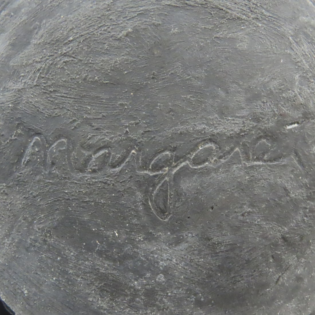 Margaret Tafoya Carved Pottery Blackware Bowl - 8
