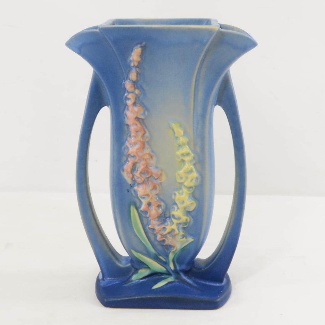 Roseville Pottery Freesia & Foxgloves Vases - 12