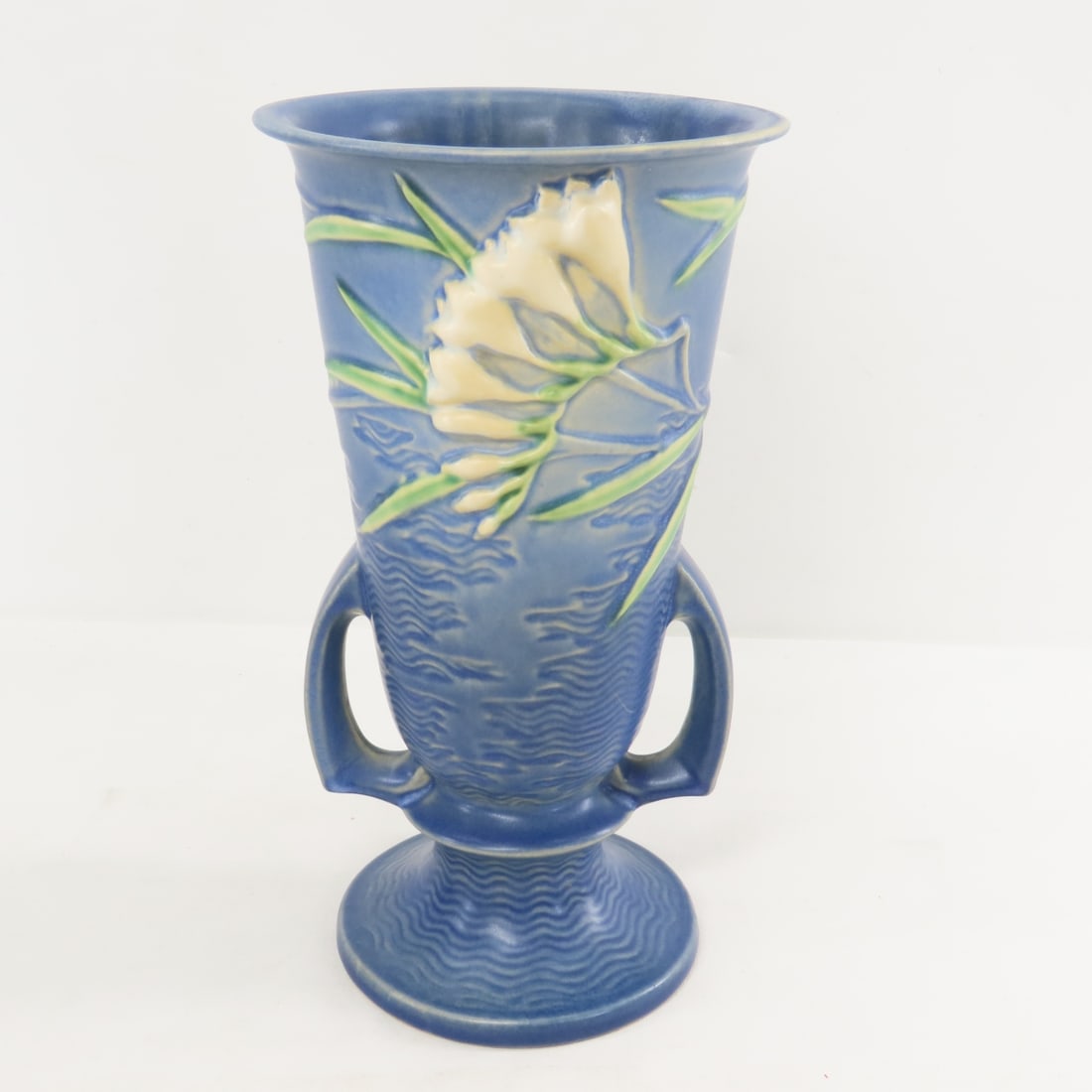 Roseville Pottery Freesia & Foxgloves Vases - 2