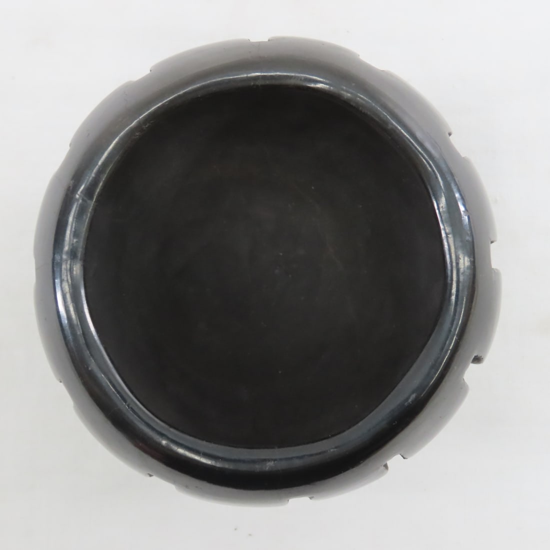 Stella Chavarria Carved Blackware Pottery Vase - 5