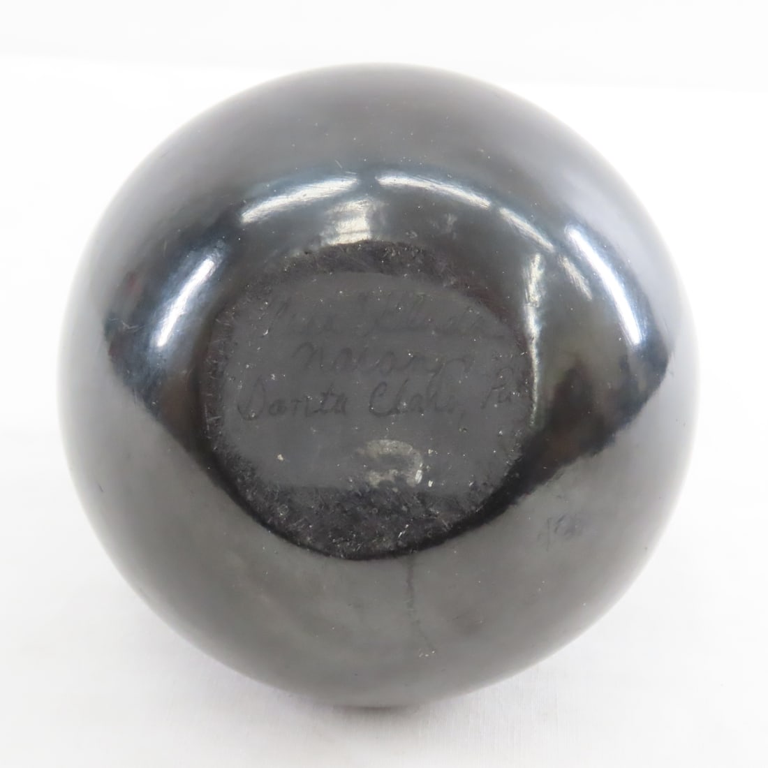 Flora & Glenda Naranjo Carved Blackware Vase - 7