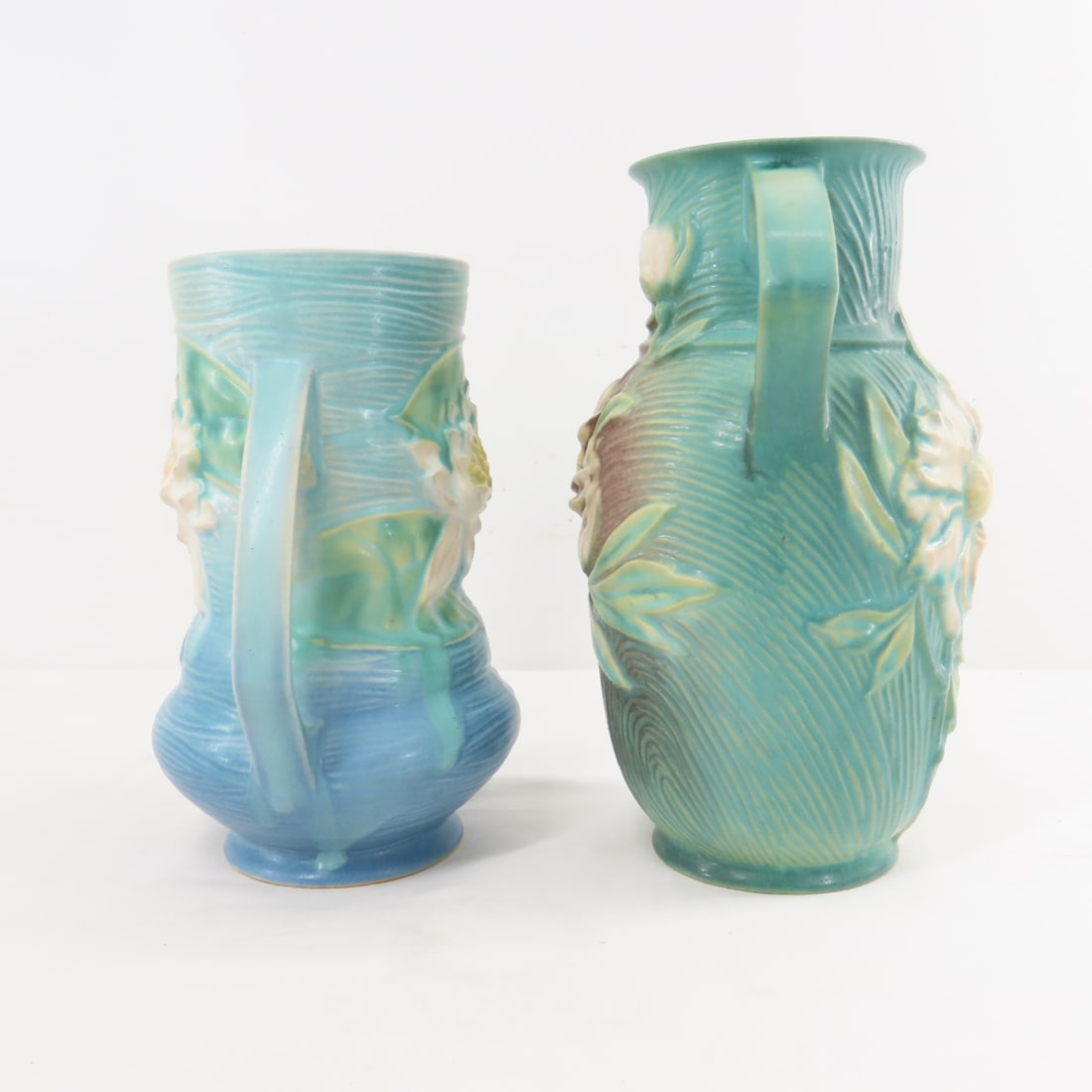 Roseville Pottery Peony, Water Lily & Rose Vases - 3