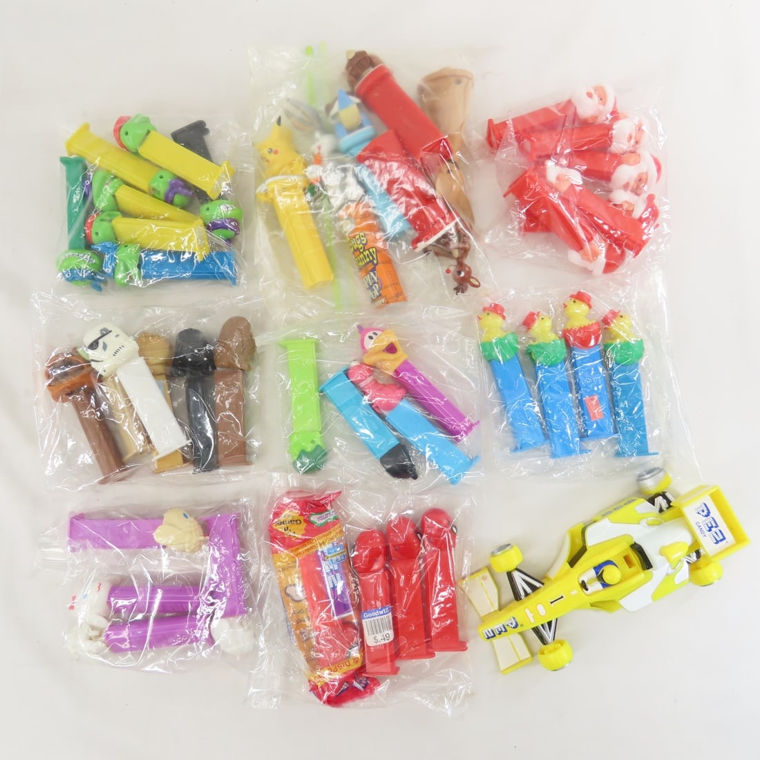 150 Mostly Sealed PEZ Dispensers- TMNT & others - 3