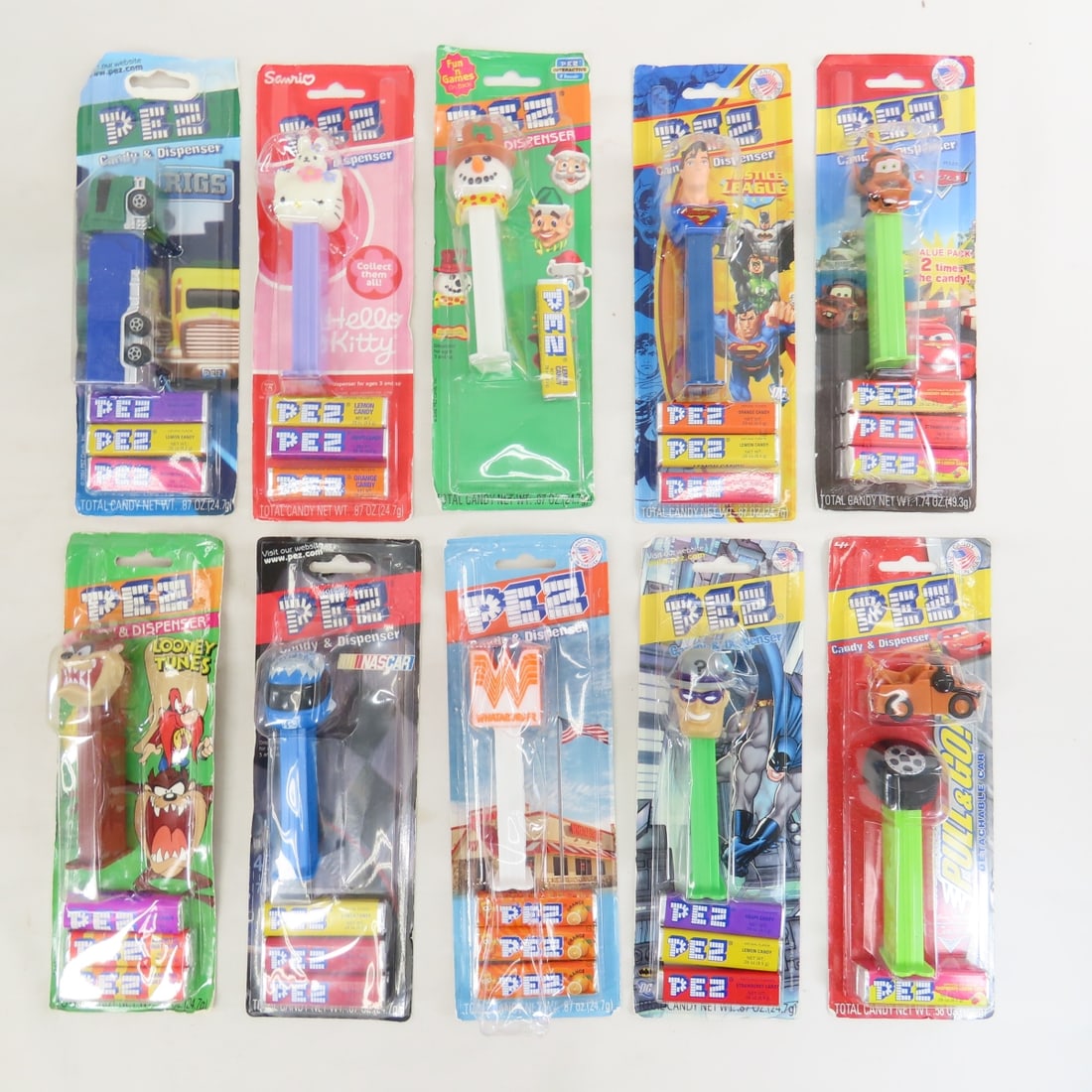 150 Mostly Sealed PEZ Dispensers- TMNT & others - 5