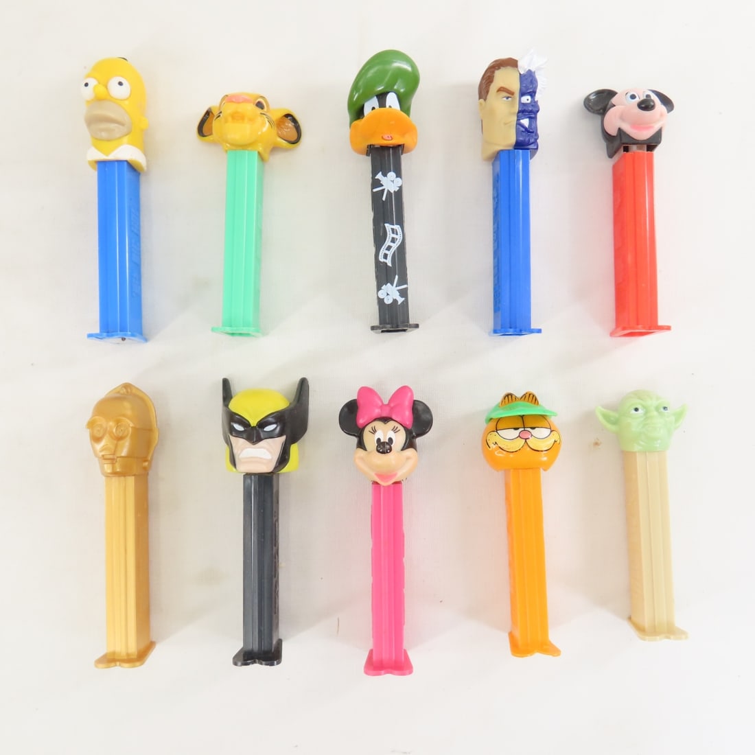 300 Loose PEZ Dispensers- Simpson's, Disney, Other - 3