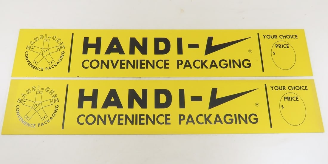 Harley Davidson, Handi-Chek & Int'l Tools Signs - 2