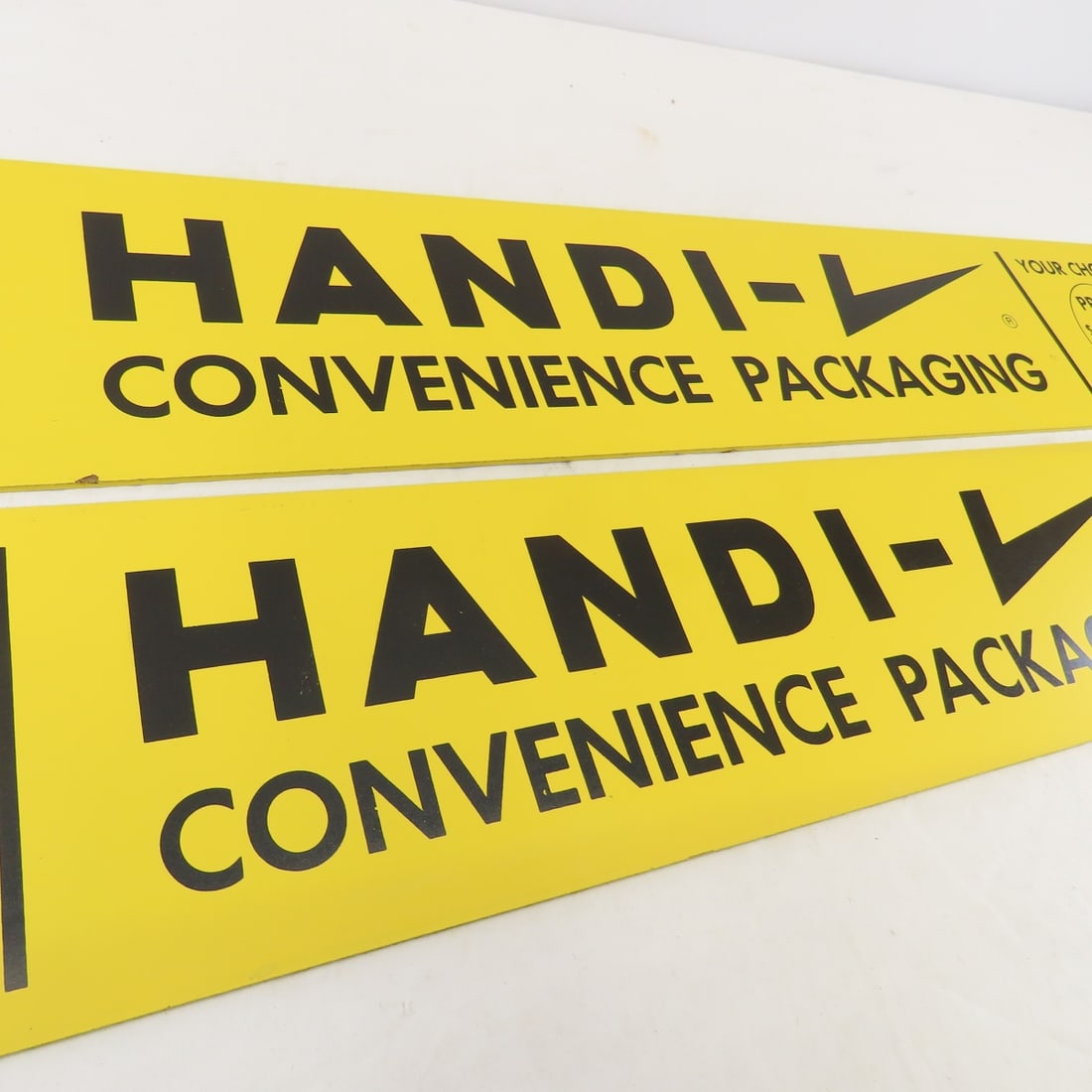 Harley Davidson, Handi-Chek & Int'l Tools Signs - 3