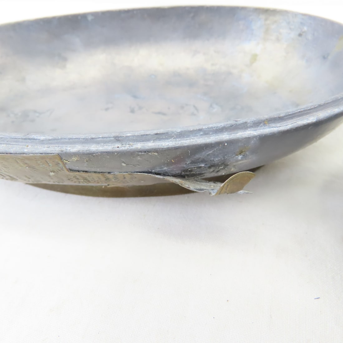 Pewter Ducks, Brass Boat & Chinese Lacquer Box - 19