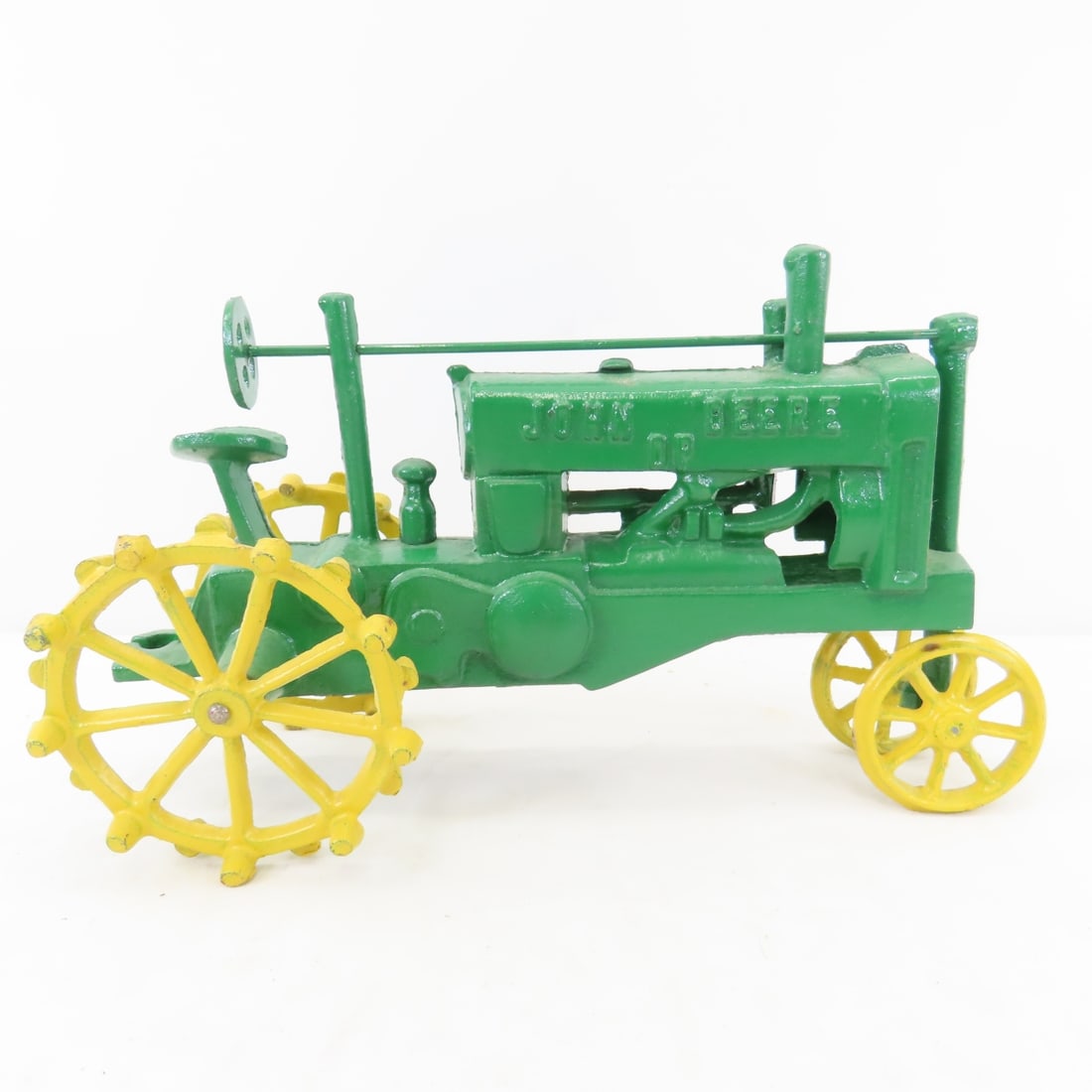 ERTL TD25 Crawler, Cast Iron Repros & Folkart Car - 3