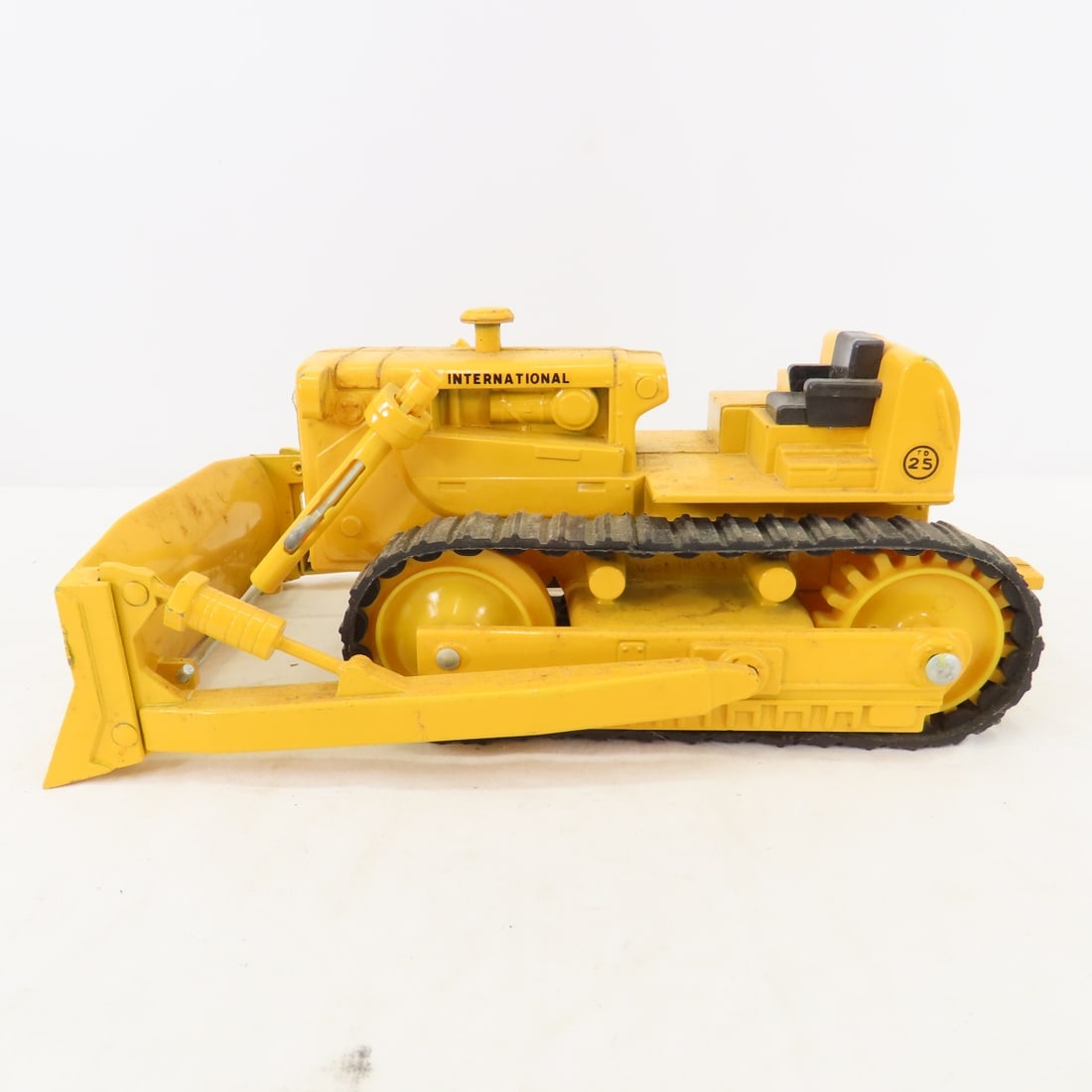 ERTL TD25 Crawler, Cast Iron Repros & Folkart Car - 8